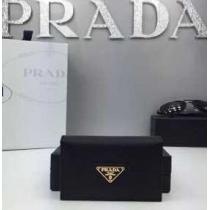 格安　秋冬 PRADA プラダ カード入れ付 小銭入れ　収納できる財布 6色可選
