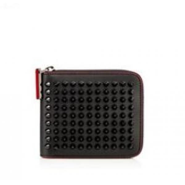 デザイン性に優れているアイテム　クリスチャン ルブタン　 Christian Louboutin 　レディースウォレット・財布 ブラック
