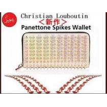 人気の大定番　クリスチャン ルブタン　財布panettone spikes wa...