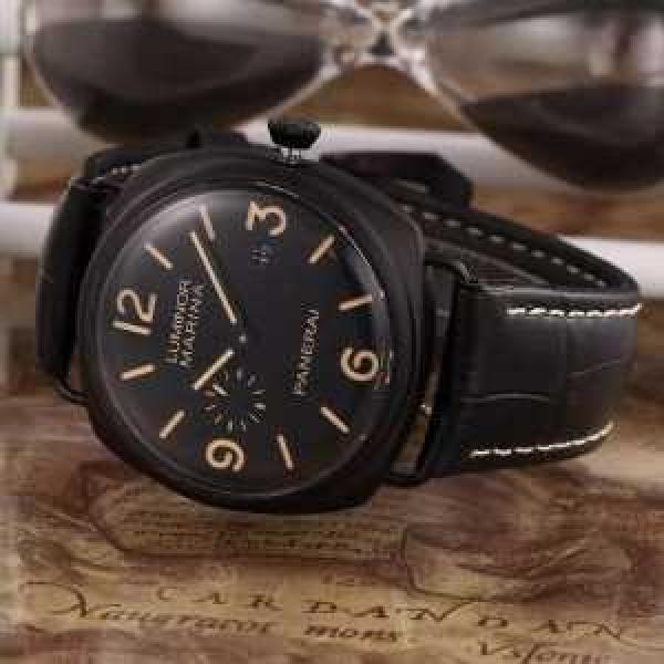 重宝するアイテム 2026 パネライ  PANERAI 3針クロノグラフ 日付表示 腕時計