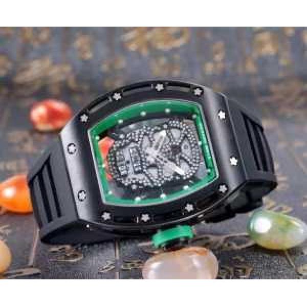 コスパ最高のプライス2026  リシャールミル RICHARD MILLE 透かし彫りムーブメント 男性用腕時計