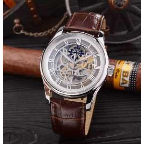 重宝するアイテム 2026 パテックフィリップPatek Philippe  透かし彫りムーブメント 男女兼用腕時計