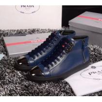 人気激売れ 2026春夏 プラダ PRADA  ハイトップシューズ 2色可選 抗菌?防臭加工