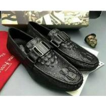 お洒落な2026春夏ferragamo サルヴァトーレフェラガモ 非常に軽量　カジュアルシューズ 革靴.
