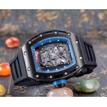 人気商品 2026 RICHARD MILLE リシャールミル 透かし彫りムーブメント 男性用腕時計
