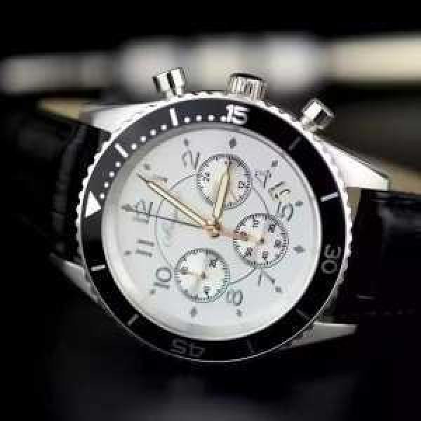 SALE!今季2026 Breguet ブレゲ 6針クロノグラフ 日付表示 男性用腕時計 4色可選