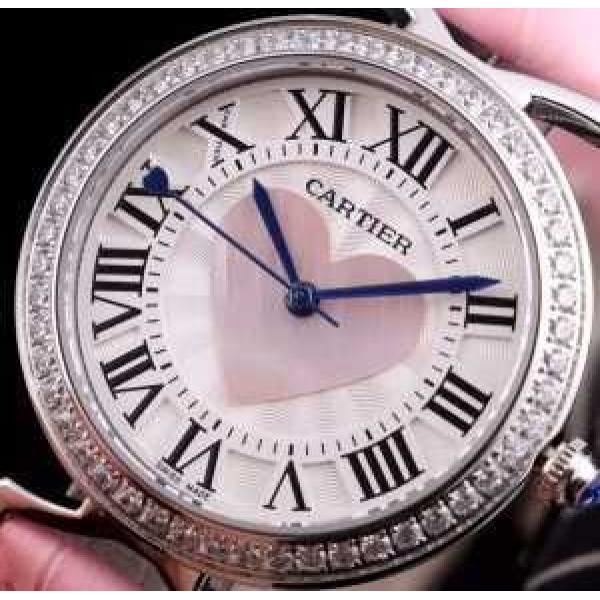 2026 CARTIER カルティエ 大絶賛の履き心地! 輸入 クオーツ ムーブメント サファイヤクリスタル風防 女性用腕時計 6色可選