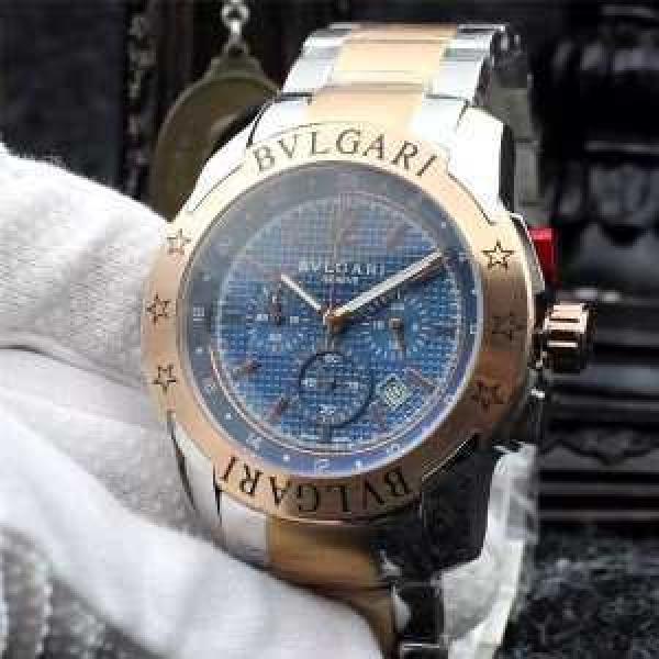 魅力ファッション　2026 BVLGARI ブルガリ 男性用腕時計 クオーツ ムーブメント 4色可選