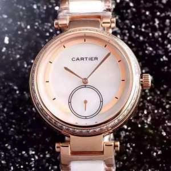 2026 今買い◎得 CARTIER カルティエ 輸入 クオーツ ムーブメント 36mm 女性用腕時計 5色可選