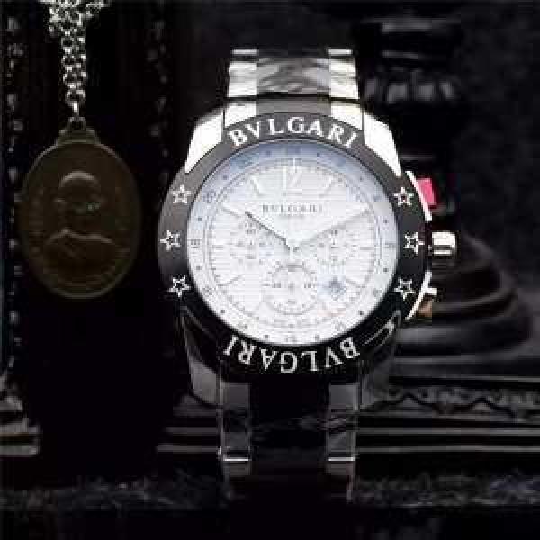 豊富なサイズBVLGARI ブルガリスーパーコピー 洗練された男性用腕時計 クオーツ ムーブメント 4色可選