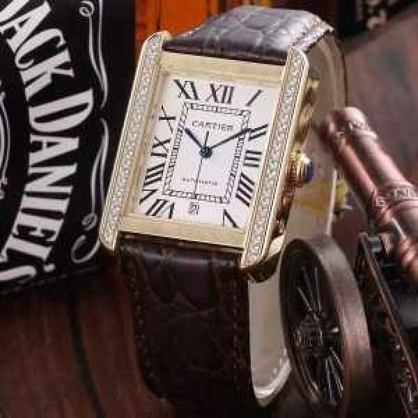 2026 CARTIER カルティエ 魅力ファッション　 機械式（自動巻き） 男性用腕時計 多色選択可