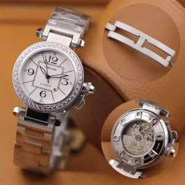 2026 CARTIER カルティエ綺麗に決まるフォルム！ 女性用腕時計 自動巻き 6t51ムーブメント 2色可選