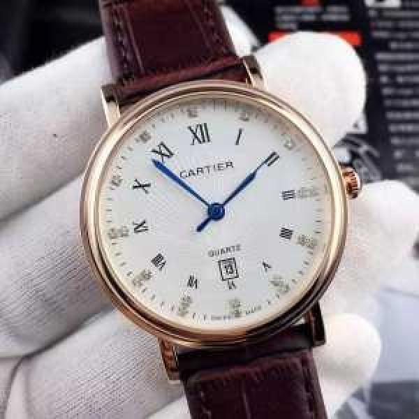 2026 CARTIER カルティエ人気商品登場 輸入 クオーツ ムーブメント 40mm 男性用腕時計 4色可選