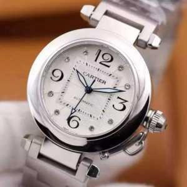 人気 ランキング 2026 CARTIER カルティエ 6t51ムーブメント 32.5mm 女性用腕時計 2色可選