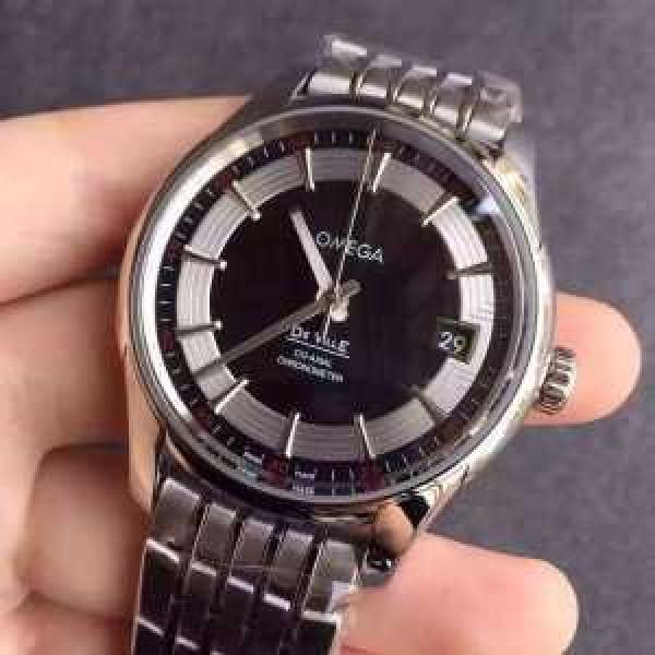 大人っぼい2026 OMEGA オメガ 透明でムーブメントを見られる 男性用腕時計 2色可選