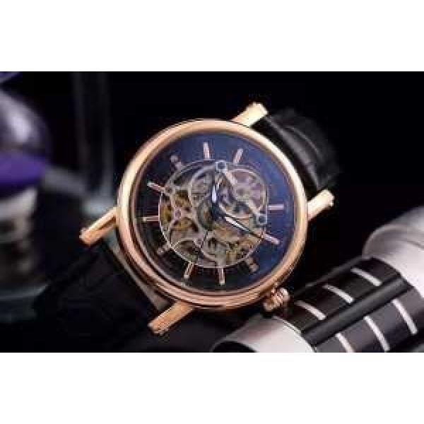 個性的なデザイン  2026 Patek Philippe パテックフィリップ 透かし彫りムーブメント 男性用腕時計 5色可選