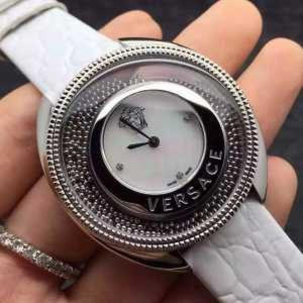 2026 個性派  VERSACE ヴェルサーチ スイス輸入クオーツムーブメント 女性用腕時計 9色可選