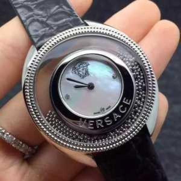 大人キレイに仕立てる  VERSACE ヴェルサーチ 女性用腕時計 9色可選