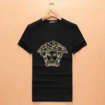 セレブ風  2026春夏 ヴェルサーチ VERSACE 半袖Tシャツ 2色可選