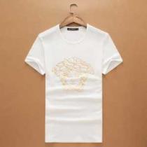 セレブ風  2026春夏 ヴェルサーチ VERSACE 半袖Tシャツ 2色可選