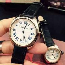 2026 CARTIER カルティエ 人気販売中 ミネラルガラス 日本製クオーツ 恋人腕時計 4色可選
