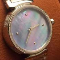 vogcopy2026 LOUIS VUITTON ルイ ヴィトン サファイヤクリスタル風防 36mm 女性用腕時計 2色可選
