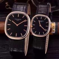 首胸ロゴ  2026 Patek Philippe パテックフィリップ 恋人腕時計 5色可選