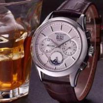 入手困難！2026 Patek Philippe パテックフィリップ 全自動フライホイール機械 男性用腕時計 2色可選