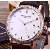 2026 落ち着いた感覚Patek Philippe パテックフィリップ 自動巻き  ムーブメント 恋人腕時計 6色可選