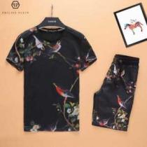 素敵 2026春夏 フィリッププレイン PHILIPP PLEIN 半袖セットア...