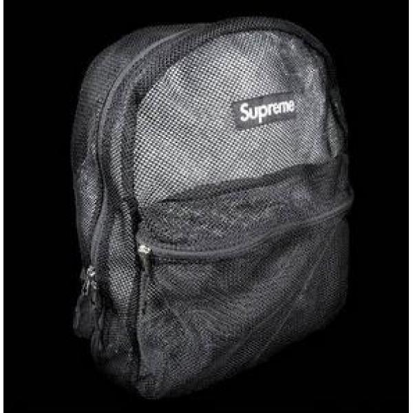 耐久性に溢れるアイテム　Supreme シュプリーム 愛用できるメッシュバックパック.