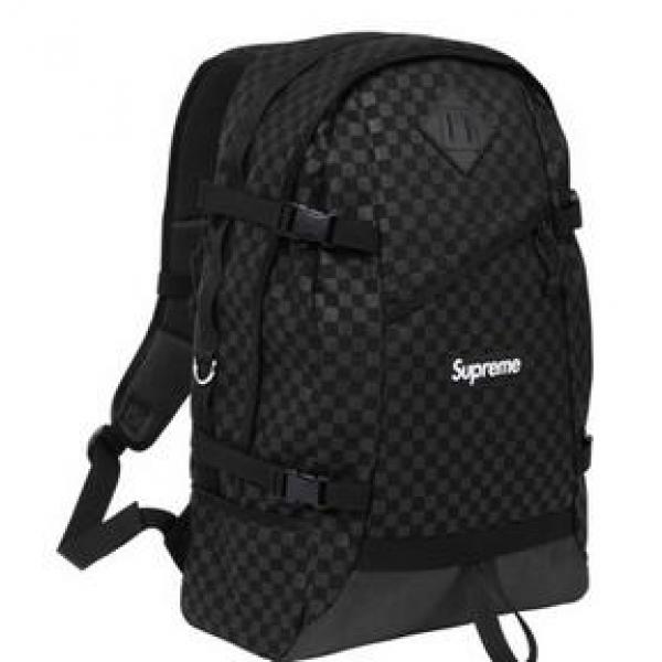Supreme　超人気　バックパック　ブラック　高級感あるデザイン逸品.