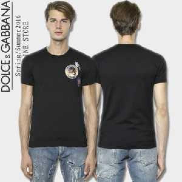2026春夏 高級感溢れるデザイン  Dolce&amp;Gabbana ドルチェ＆ガッバーナ 半袖Tシャツ