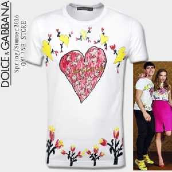 半袖Tシャツ 2026春夏絶大な人気を誇る  Dolce&amp;Gabbana ドルチェ＆ガッバーナ