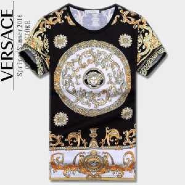 2026春夏 個性的なデザイン VERSACE ヴェルサーチ 半袖Tシャツ 2色可選
