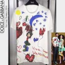 半袖Tシャツ 2026春夏 耐久性に優れ  Dolce&Gabbana ドルチェ＆ガッバーナ