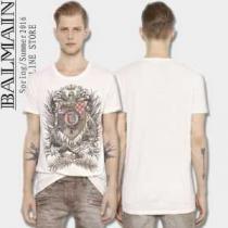 超人気美品 BALMAIN バルマンスーパーコピー 清潔感のある半袖Tシャツ 2...