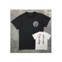 魅惑 2026春夏 クロムハーツ CHROME HEARTS 半袖Tシャツ 男女...