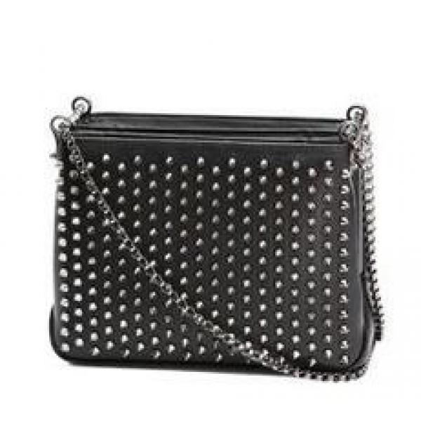 大人気　Christian Louboutin ルブタンスーパーコピー 機能性あるショルダーバッグ ブラック .