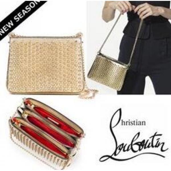 格安ルブタン　Christian Louboutin Triloubi Small Chain Bag 収納できるバッグ.