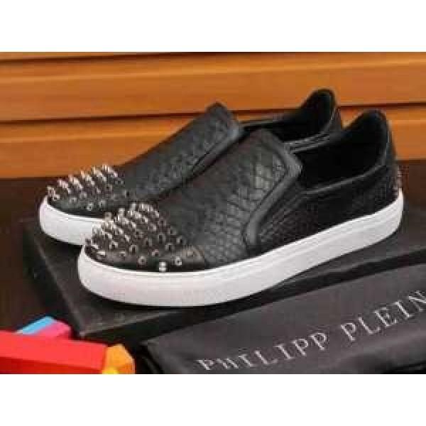 ★安心★追跡付 2026 フィリッププレイン PHILIPP PLEIN フラットシューズ