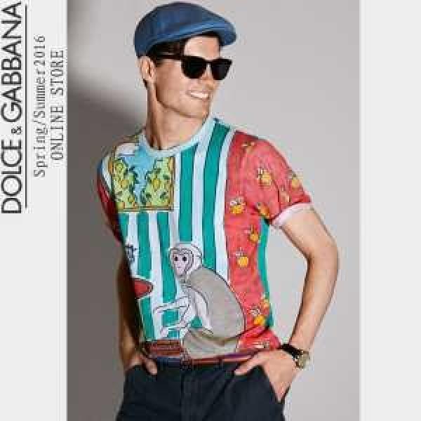 2026 サイズ豊富 ドルチェ＆ガッバーナ Dolce&Gabbana 半袖Tシャツ