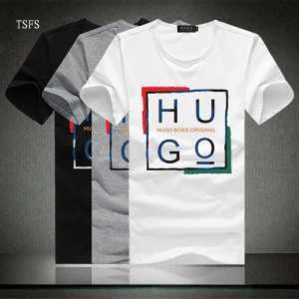 落ち着いた感覚 2026春夏  ヒューゴボス HUGO BOSS半袖Tシャツ 3色可選
