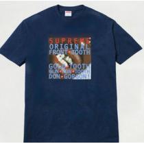高品質　Supreme シュプリーム ゴールドトゥース　保温性にも優れＴシャツ ...