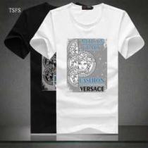 格安！  2026春夏 ヴェルサーチVERSACE  半袖Tシャツ 2色可選