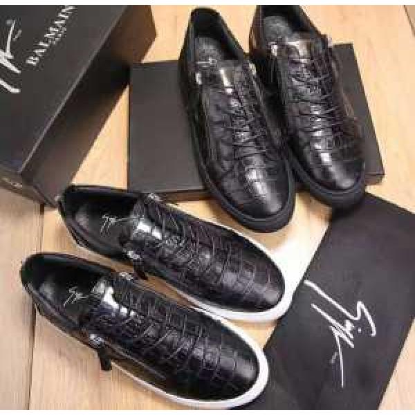 美品！ 2026 ジュゼッペ ザノッティ GIUSEPPE ZANOTTI  フラットシューズ  2色可選