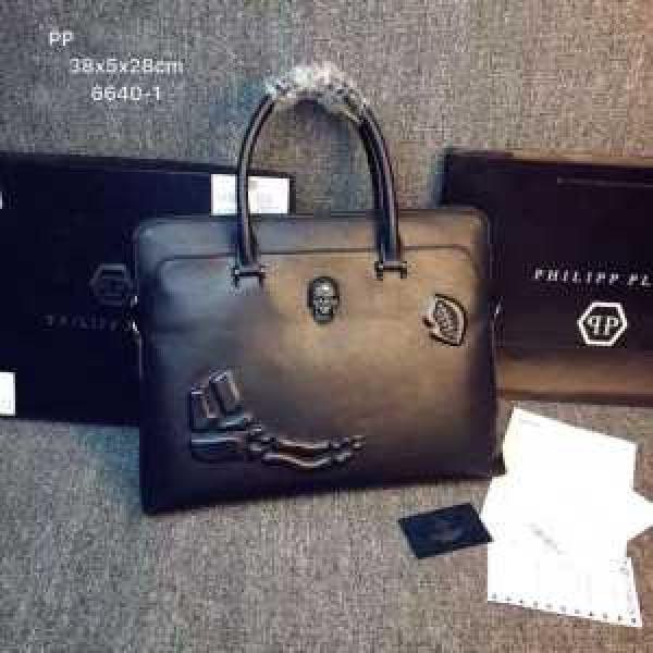 2026 ～希少   フィリッププレイン PHILIPP PLEIN 手持ち&amp;ショルダー掛け 6640-1
