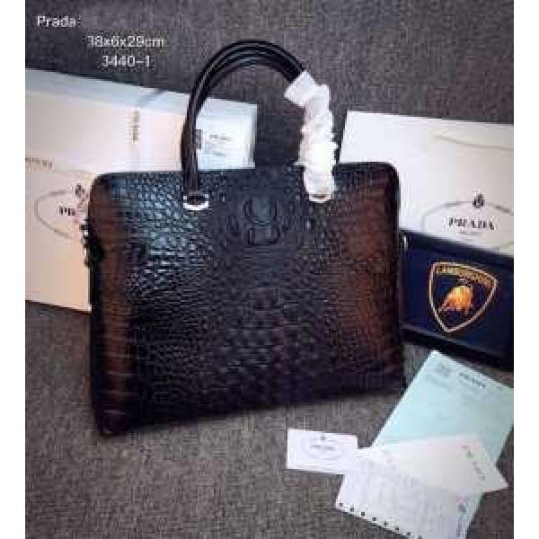 完売品！2026 プラダPRADA  ハンドバッグ ビジネスバッグ 2色可選 3440-1