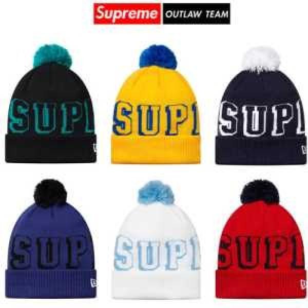 16Fw Supreme Banner Beanie Box Logo 【激安】ニット帽 7色可選