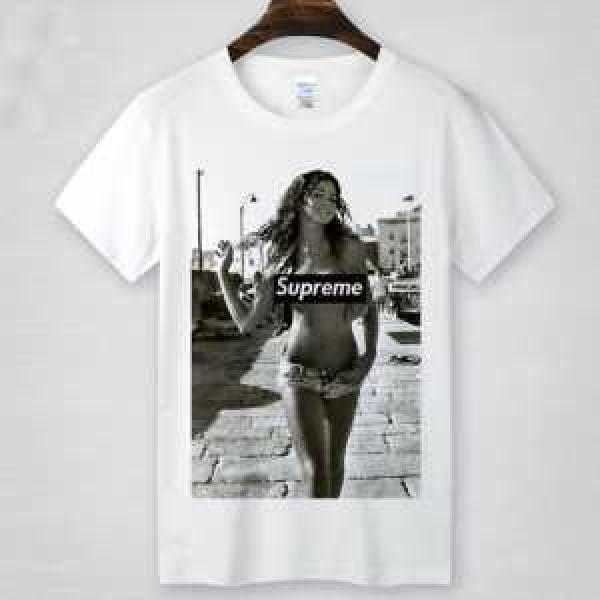 存在感のある 2026 シュプリーム SUPREME 半袖Tシャツ 2色可選 男女兼用